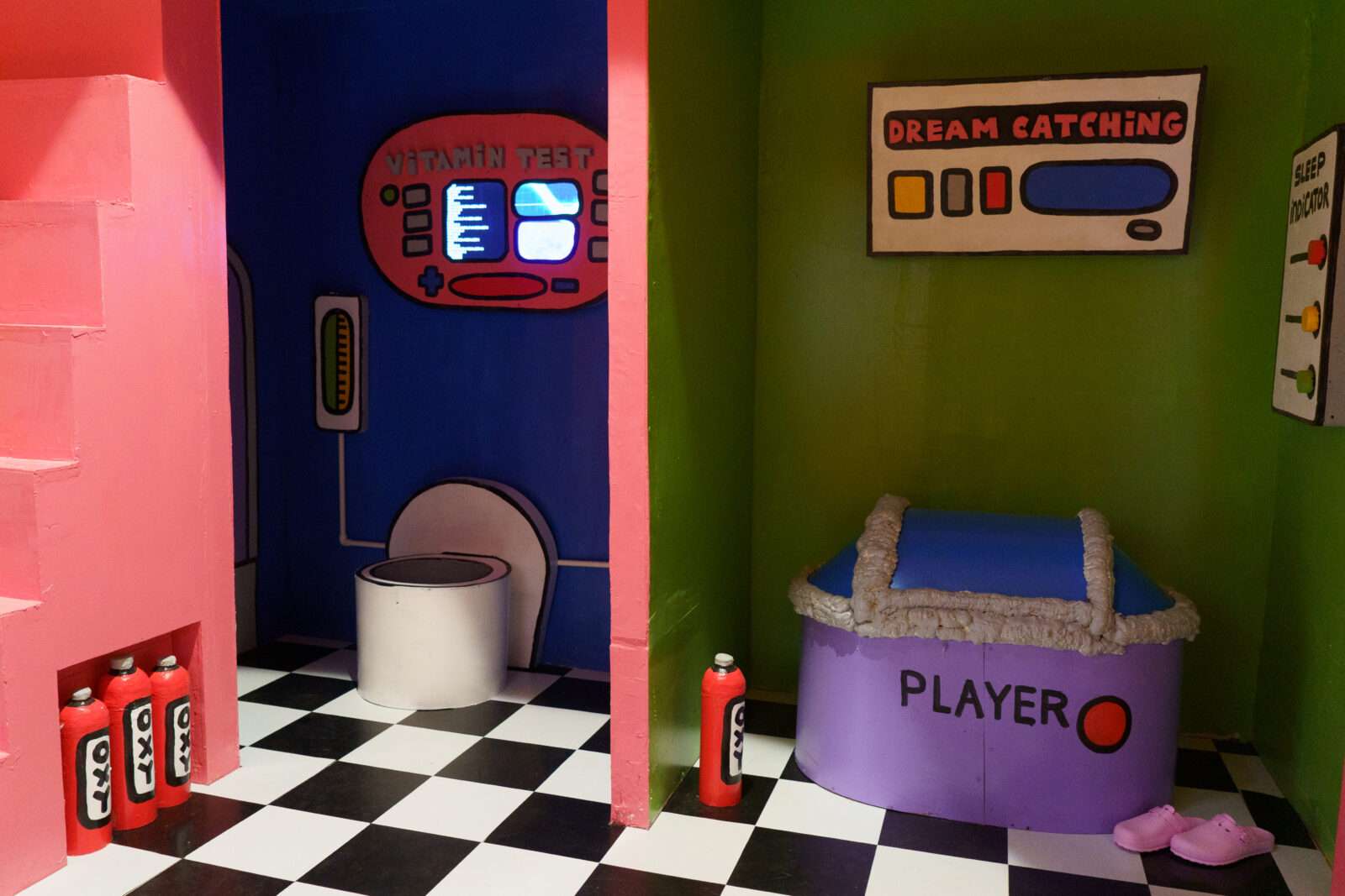 The House of Future in 2050 installation detail