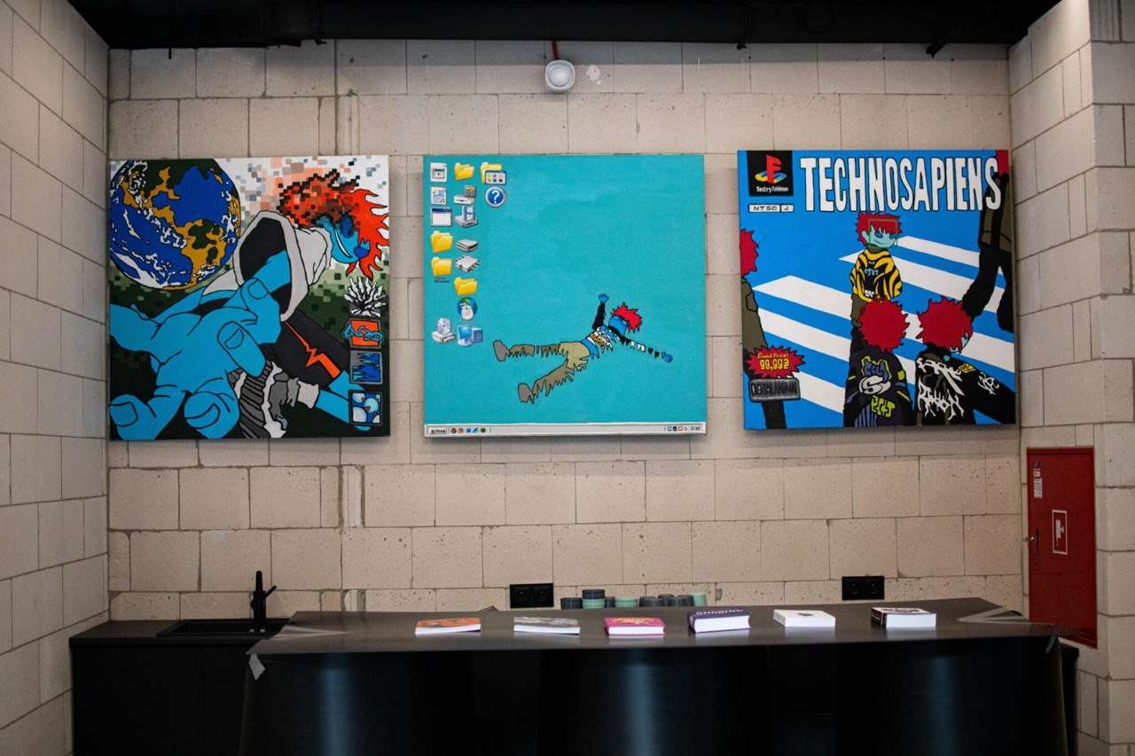 TECHNOSAPIENS exhibition view