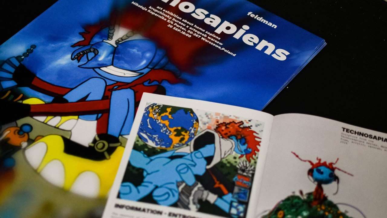 TECHNOSAPIENS exhibition catalogue